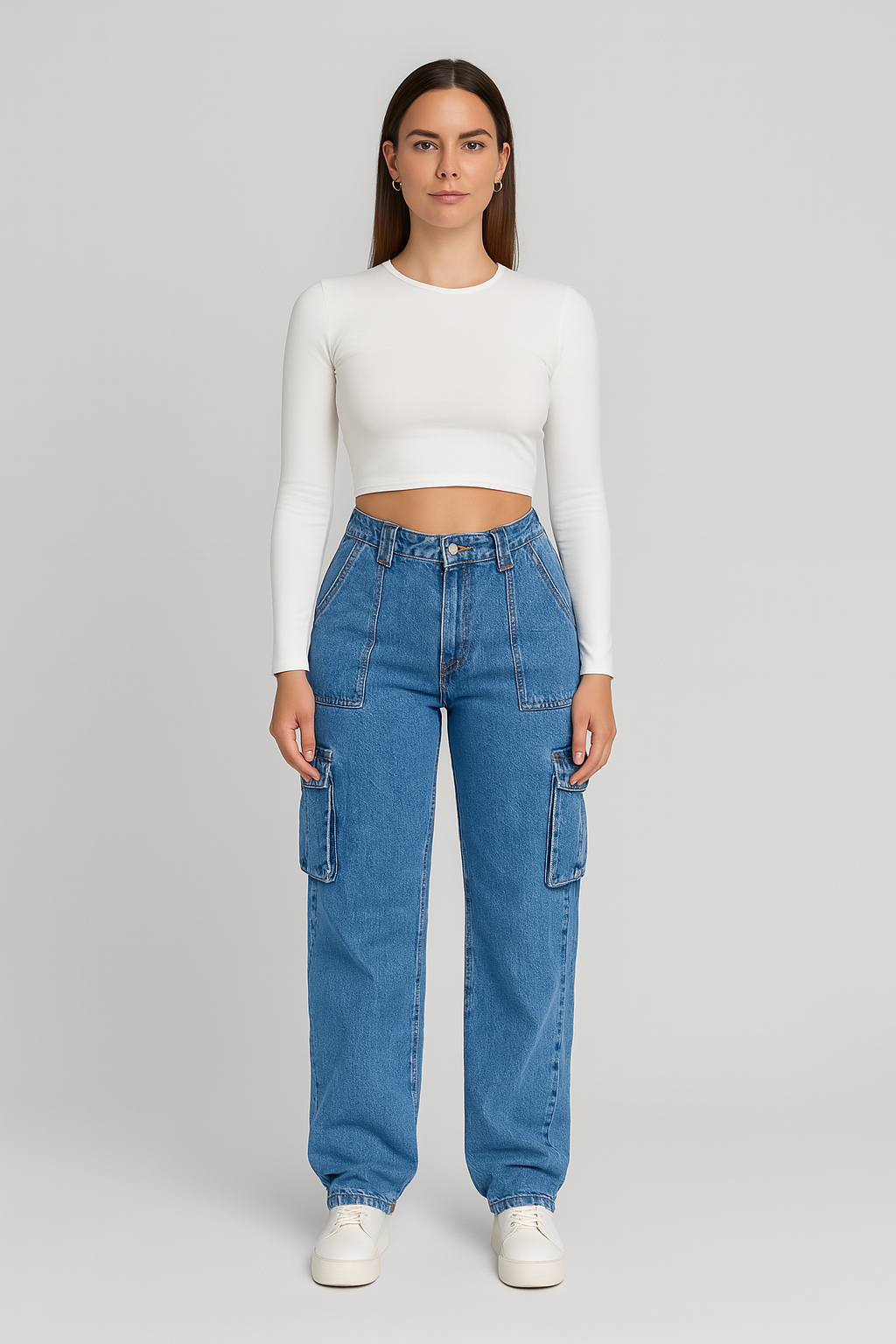 Women’s Jeans – Retro Workwear Style, Functional & Straight-Leg