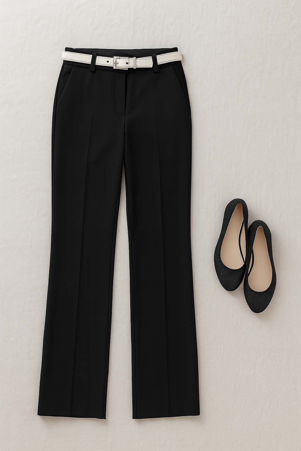 Women’s Pencil Pants – Korean Office Look, High-Waisted & Elegant
