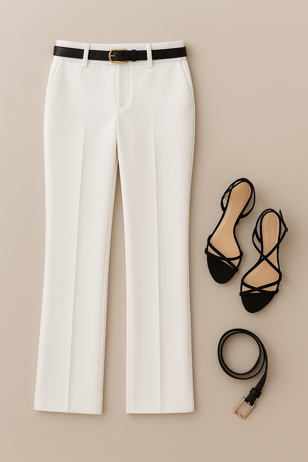 Women’s Pencil Pants – Korean Office Look, High-Waisted & Elegant
