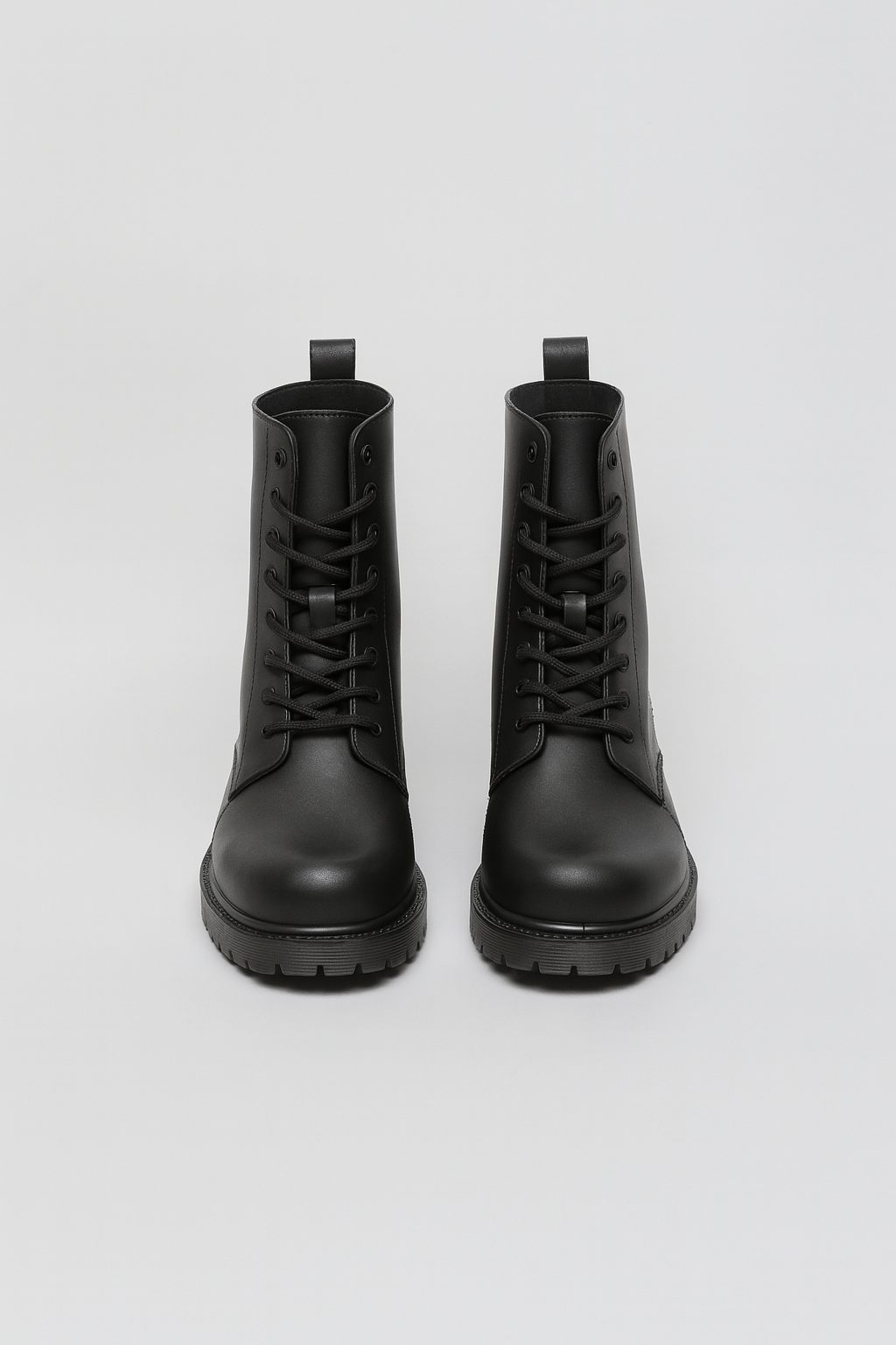 Women’s Rain Boots – Lace-Up Outdoor Look, Waterproof & Non-Slip