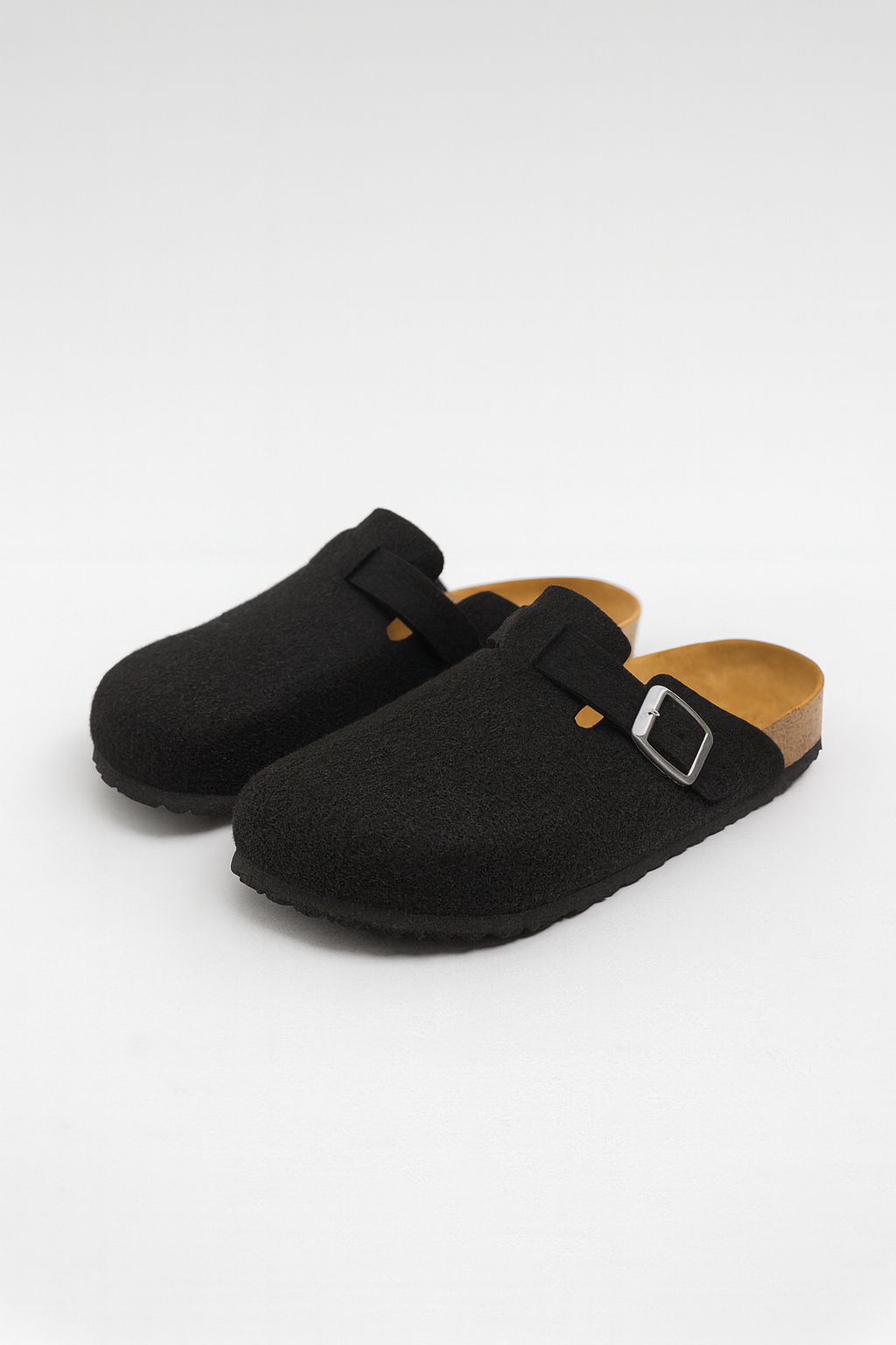 Women Sandals – Suede-Look Slip-On, Cushioned & Supportive