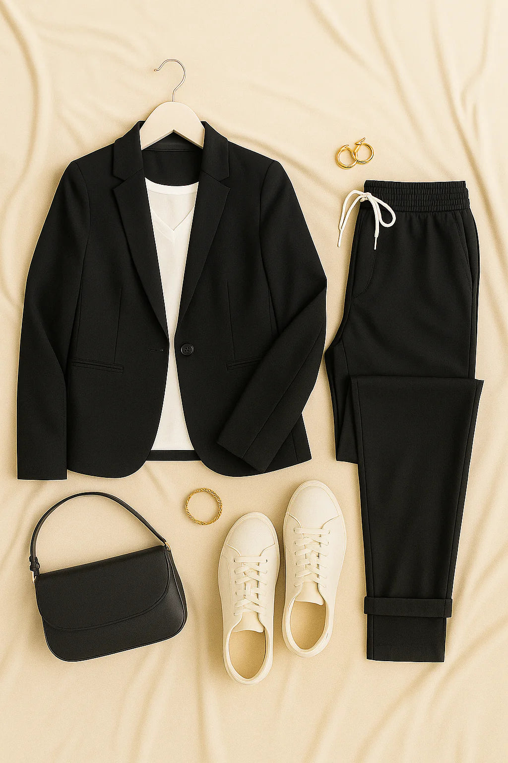 Women's Blazer Set – Elegant Two-piece, Comfortable and Stylish