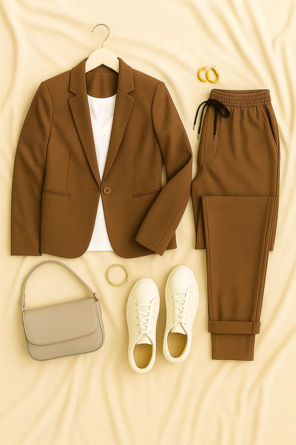 Women's Blazer Set – Elegant Two-piece, Comfortable and Stylish