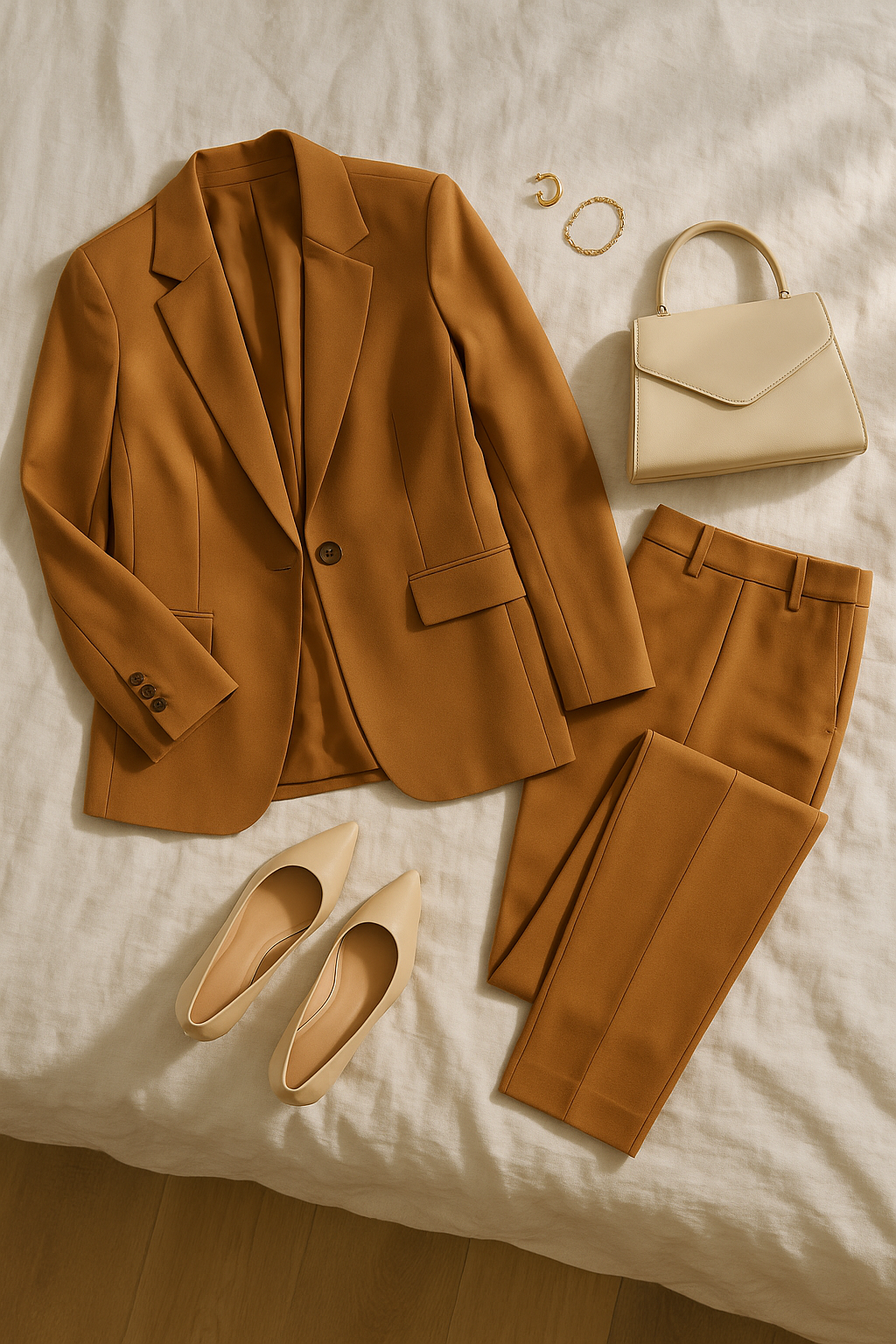 Women's Business Set – Elegant Slim Fit Blazer & Pants