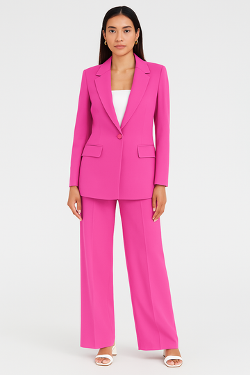 Women’s Business Set – Classic Comfort Fit Blazer & Pants