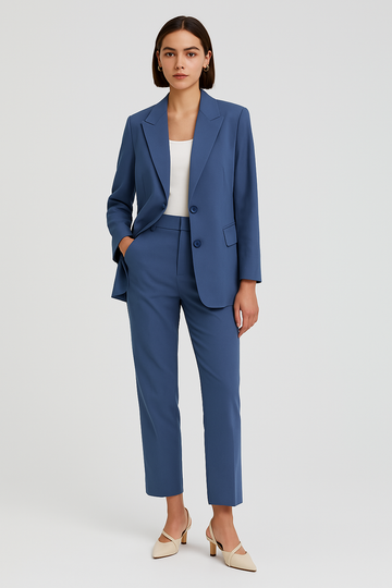 Women's Business Set – Elegant Slim Fit Blazer & Pants