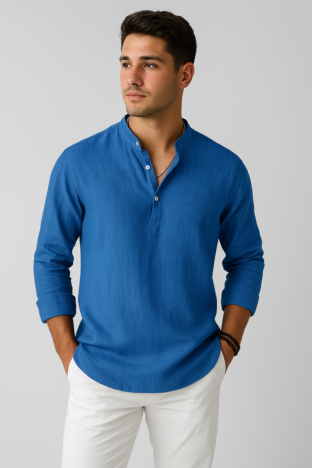 Men's Shirt – Relaxed Fit, Elegant & Breathable