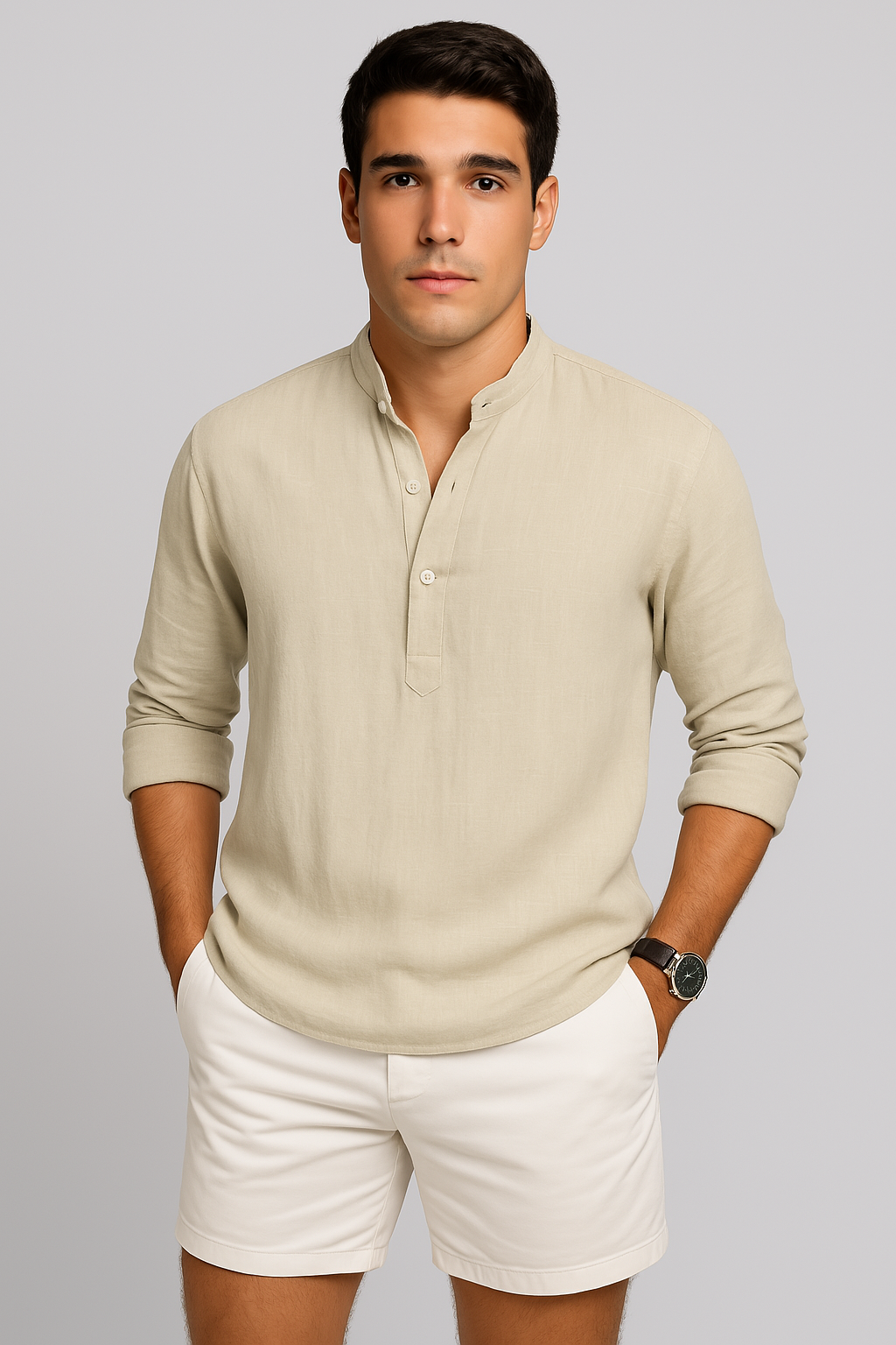 Men's Shirt – Relaxed Fit, Elegant & Breathable