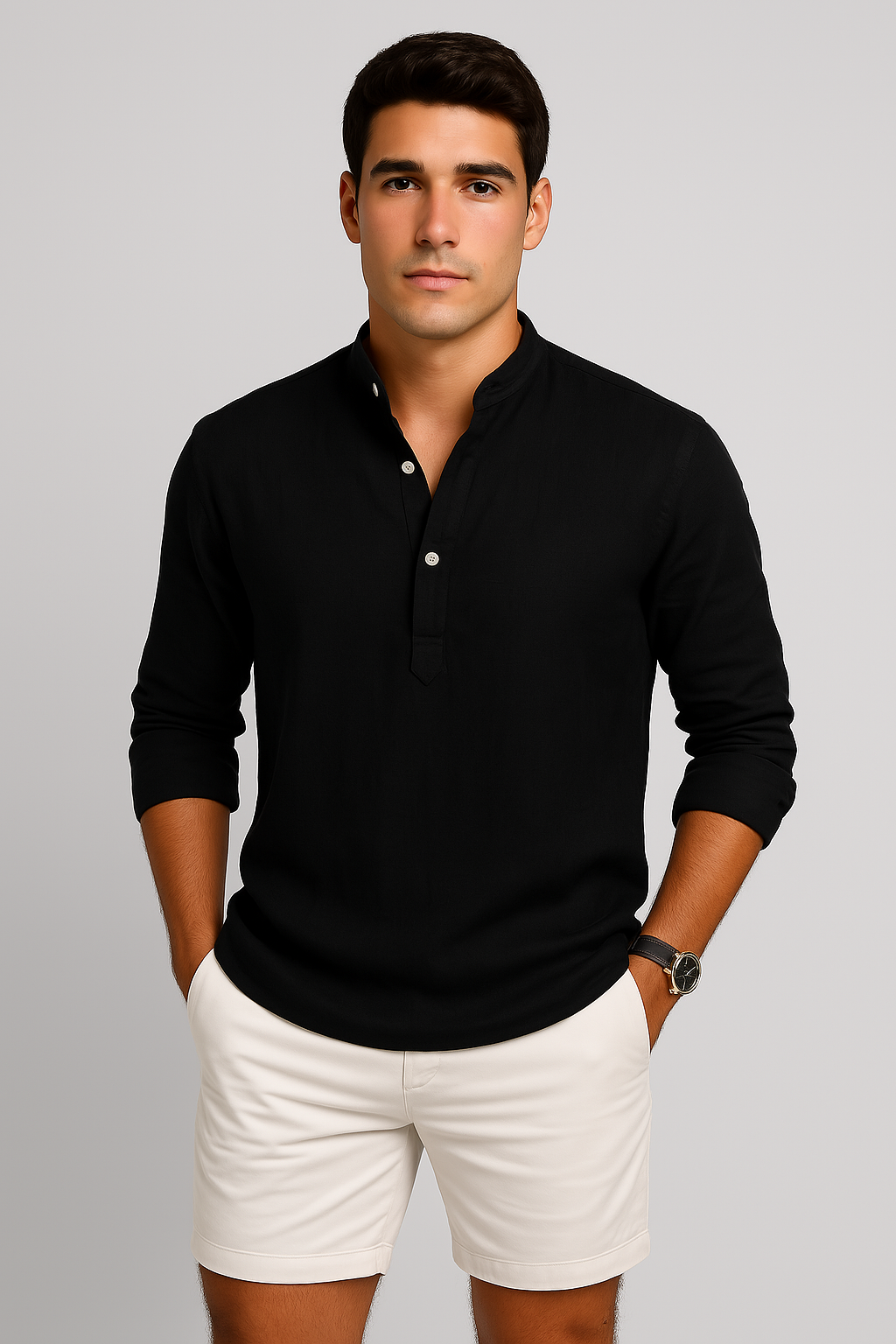 Men's Shirt – Relaxed Fit, Elegant & Breathable