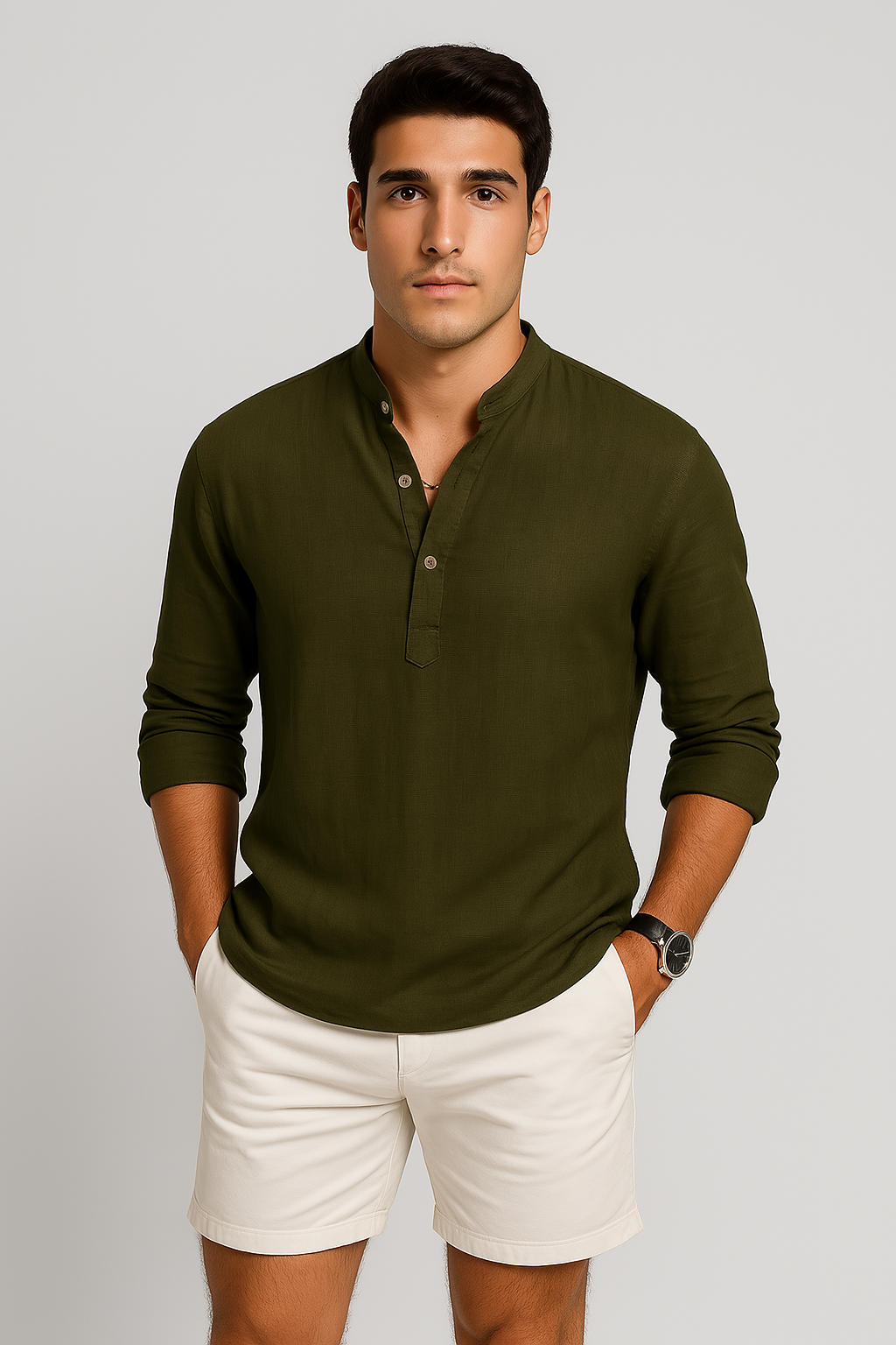 Men's Shirt – Relaxed Fit, Elegant & Breathable