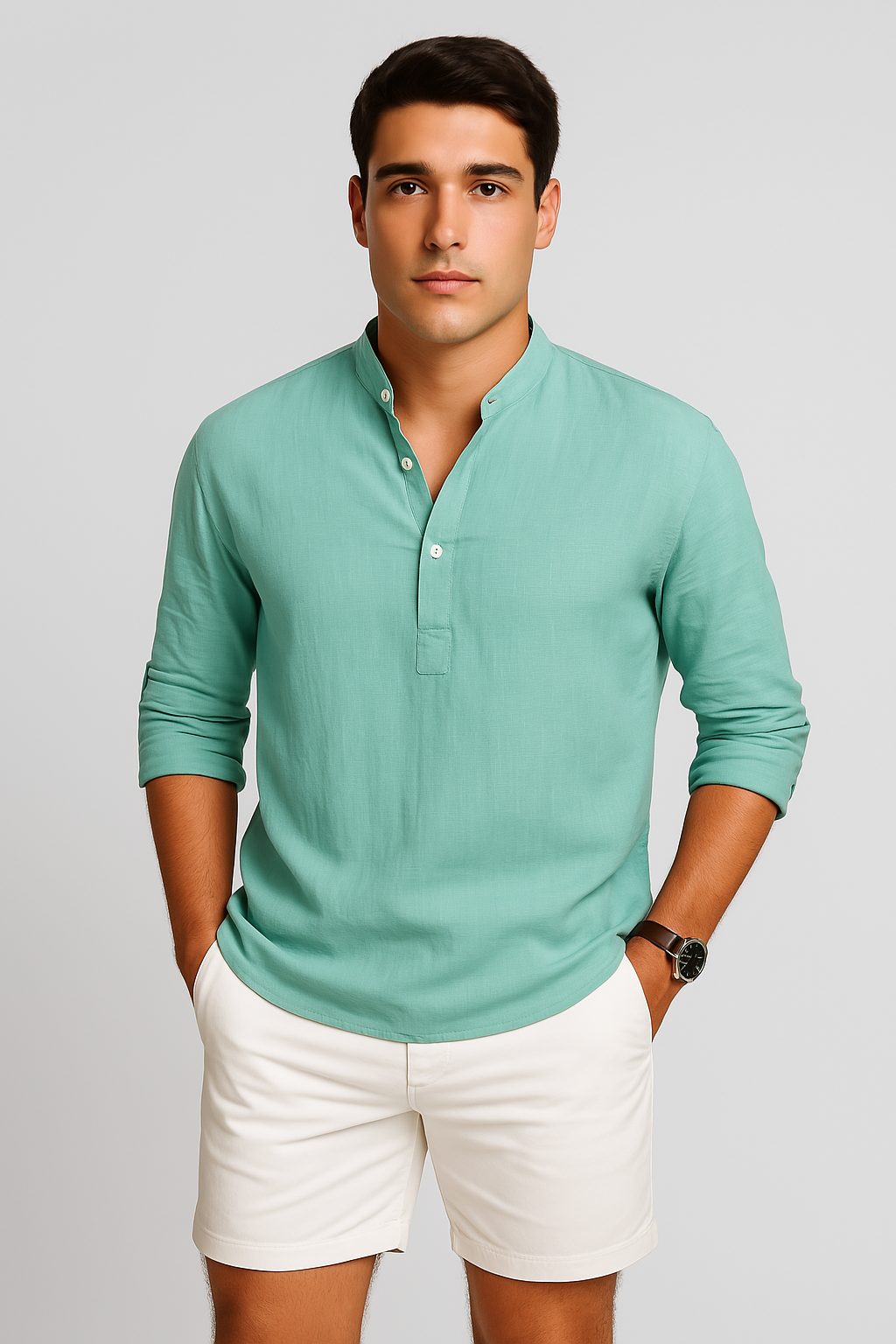 Men's Shirt – Relaxed Fit, Elegant & Breathable