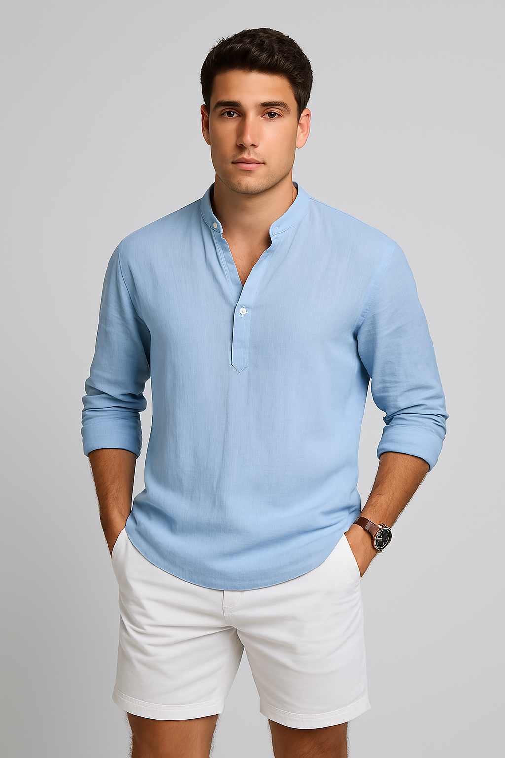 Men's Shirt – Relaxed Fit, Elegant & Breathable