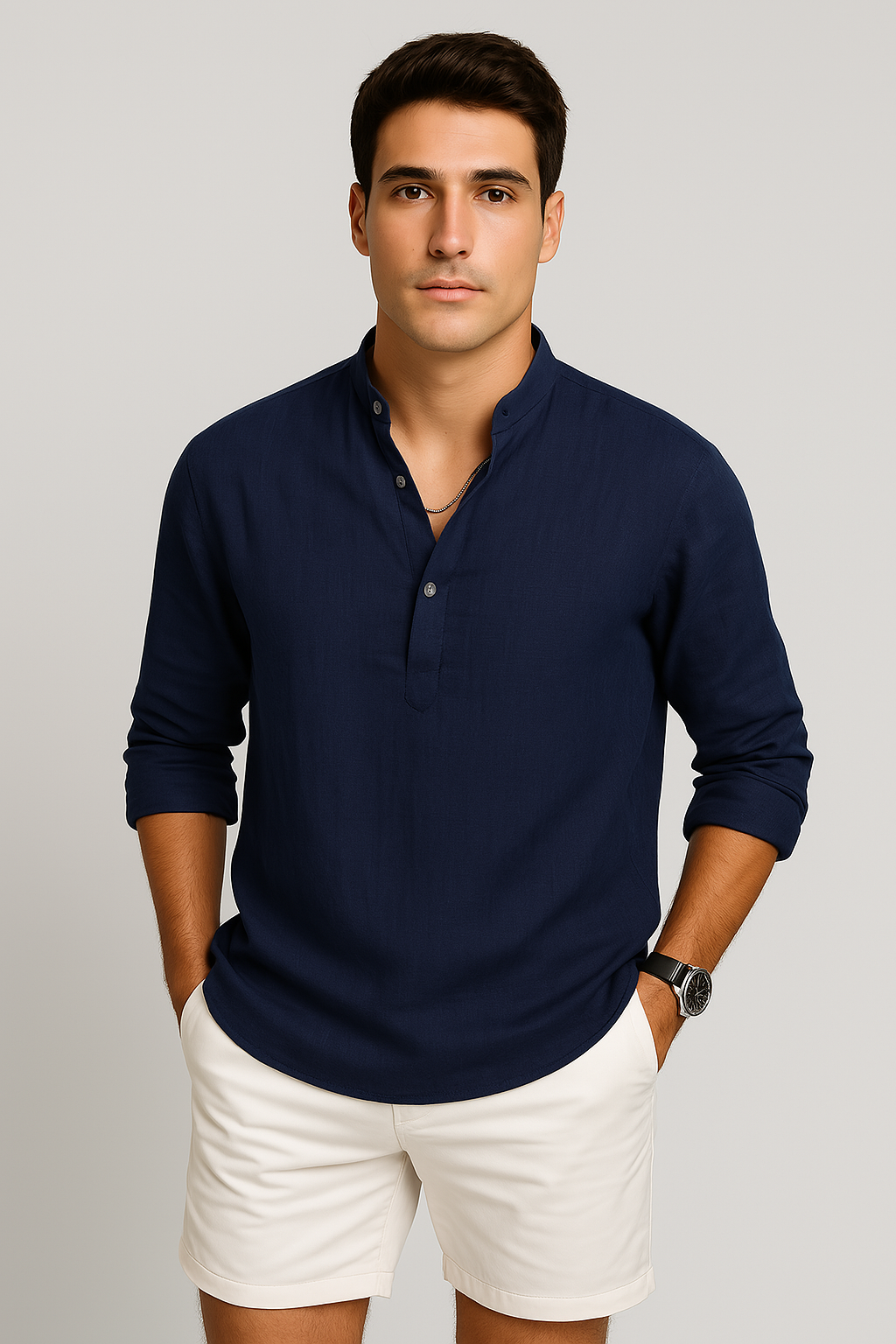 Men's Shirt – Relaxed Fit, Elegant & Breathable