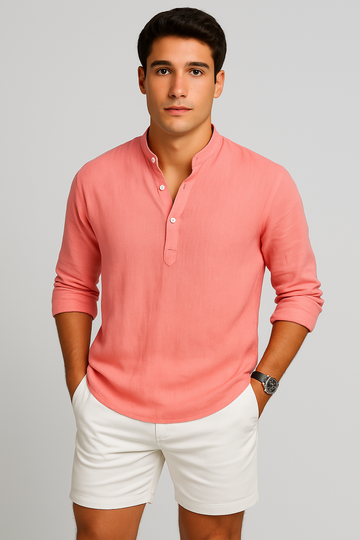 Men's Shirt – Relaxed Fit, Elegant & Breathable