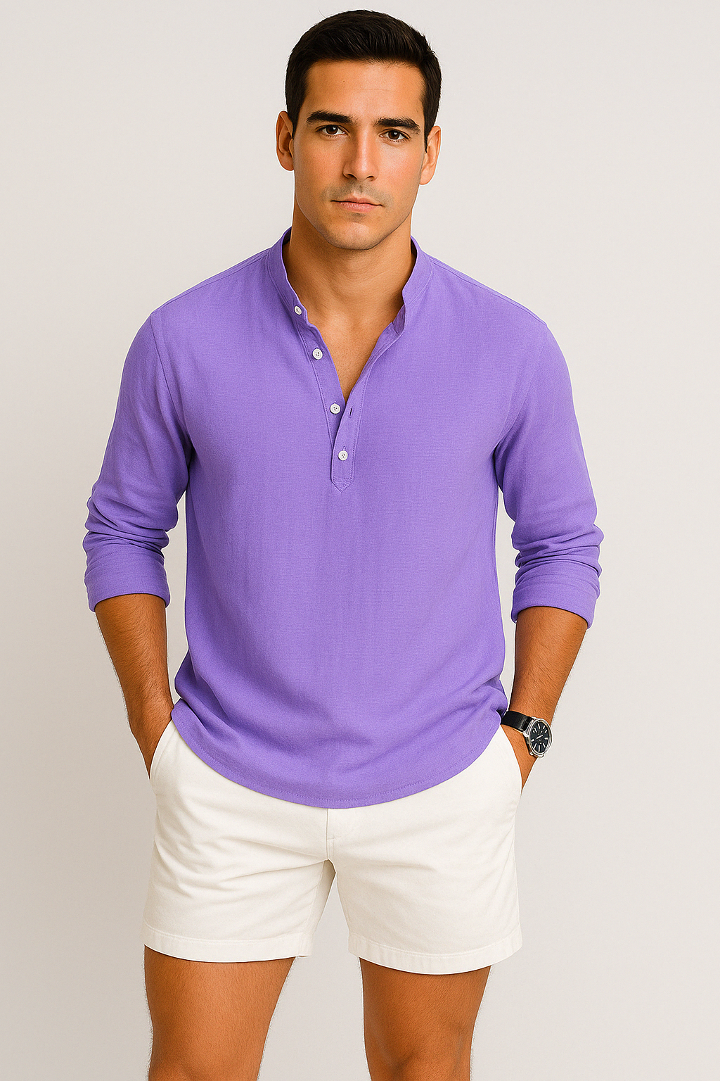 Men's Shirt – Relaxed Fit, Elegant & Breathable