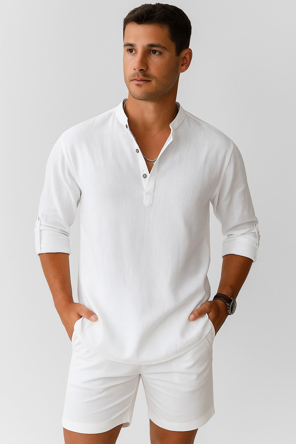 Men's Shirt – Relaxed Fit, Elegant & Breathable