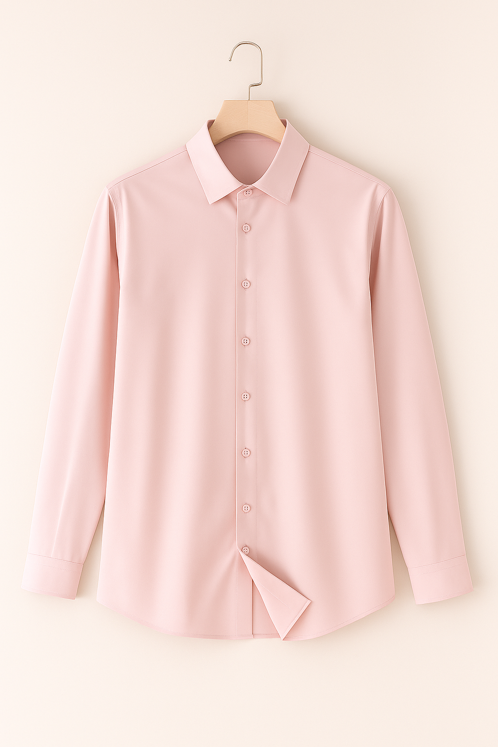Men’s Shirt – Relaxed Look with Button Placket, Casual & Breathable