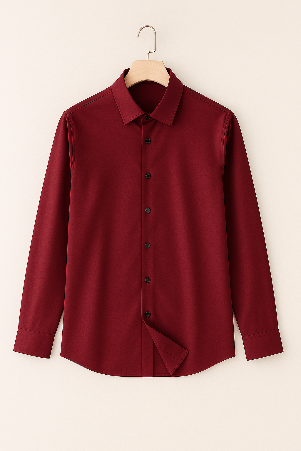 Men’s Shirt – Relaxed Look with Button Placket, Casual & Breathable