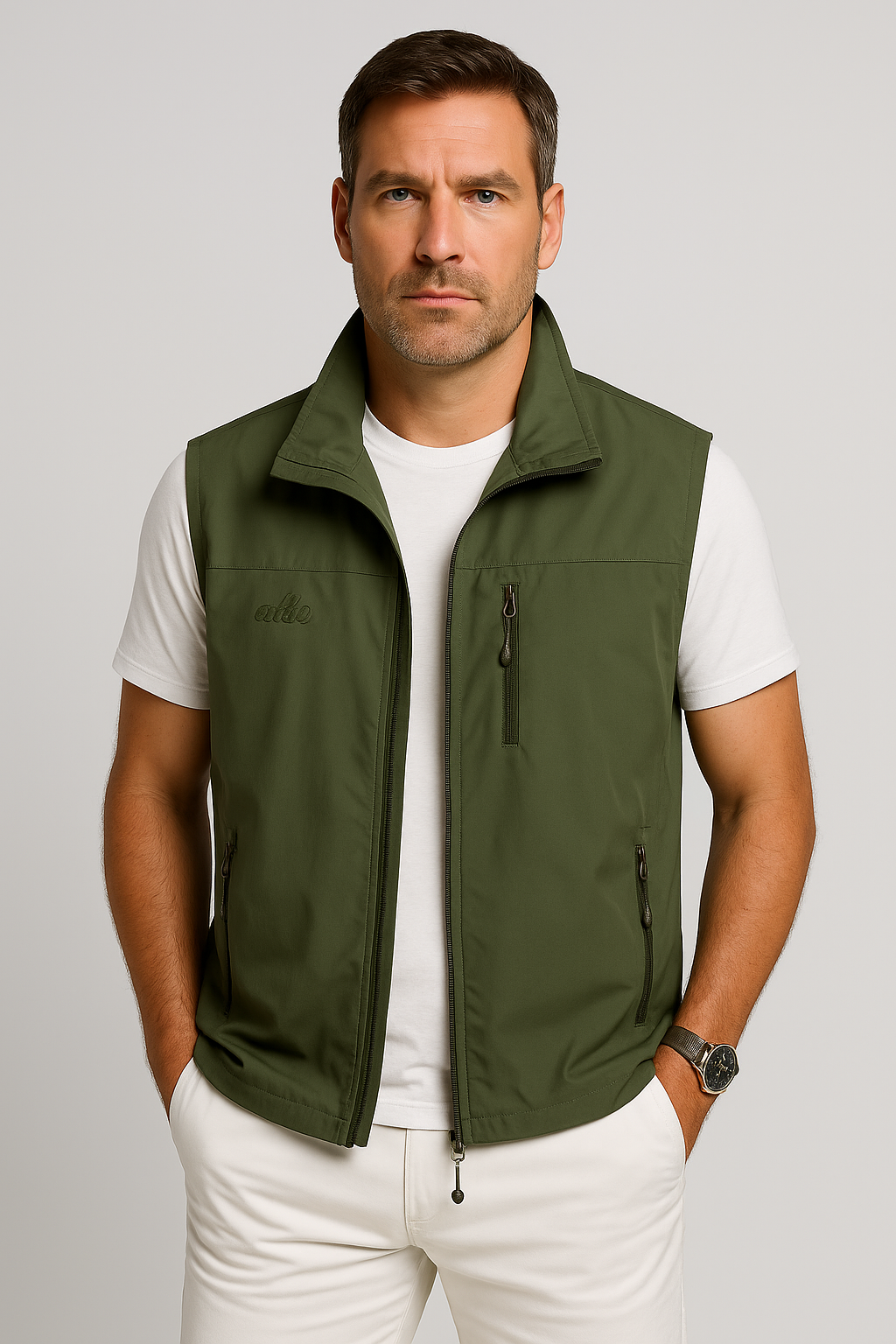 Men’s Vest – Functional Look, Lightweight & Windproof
