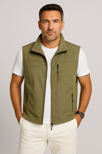 Men’s Vest – Functional Look, Lightweight & Windproof