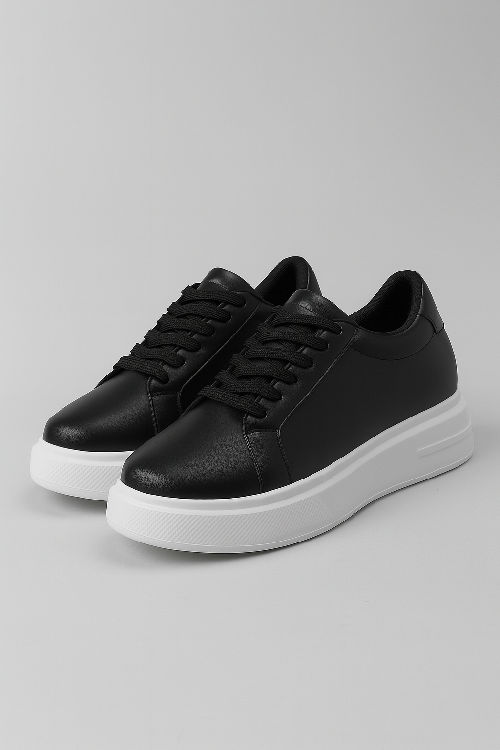 Men’s Sneakers – Height-Boost Look, Breathable & Sporty Style