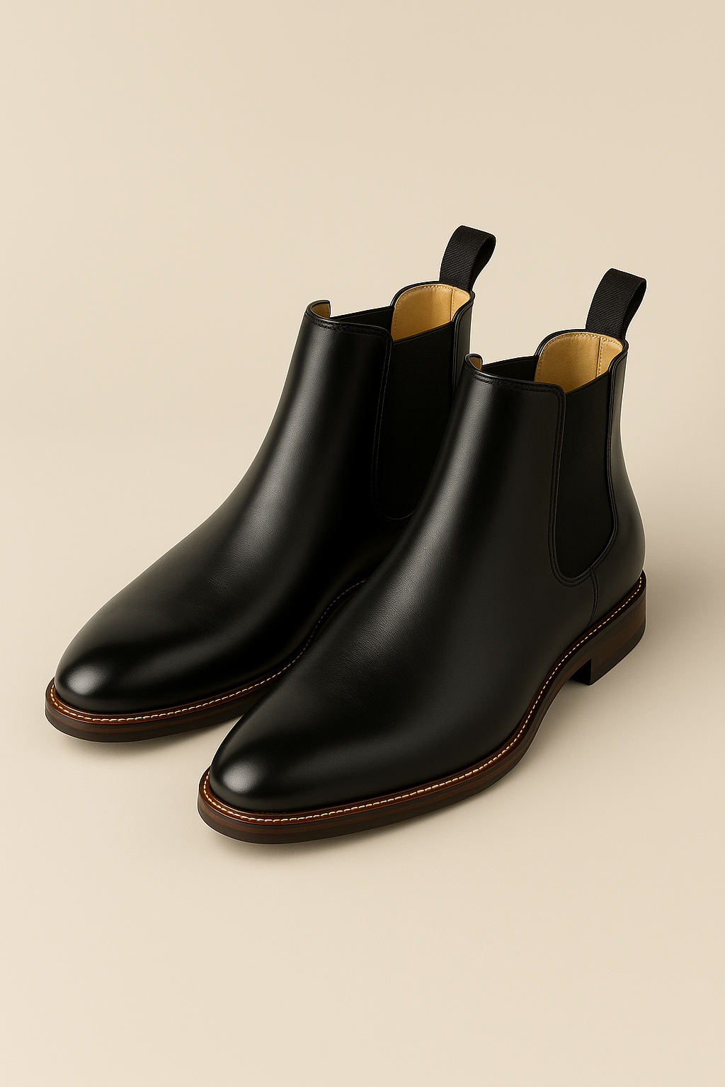Men’s Boots – Retro Chelsea Look, Formal & Wear-Resistant