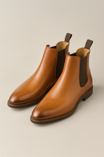 Men’s Boots – Retro Chelsea Look, Formal & Wear-Resistant