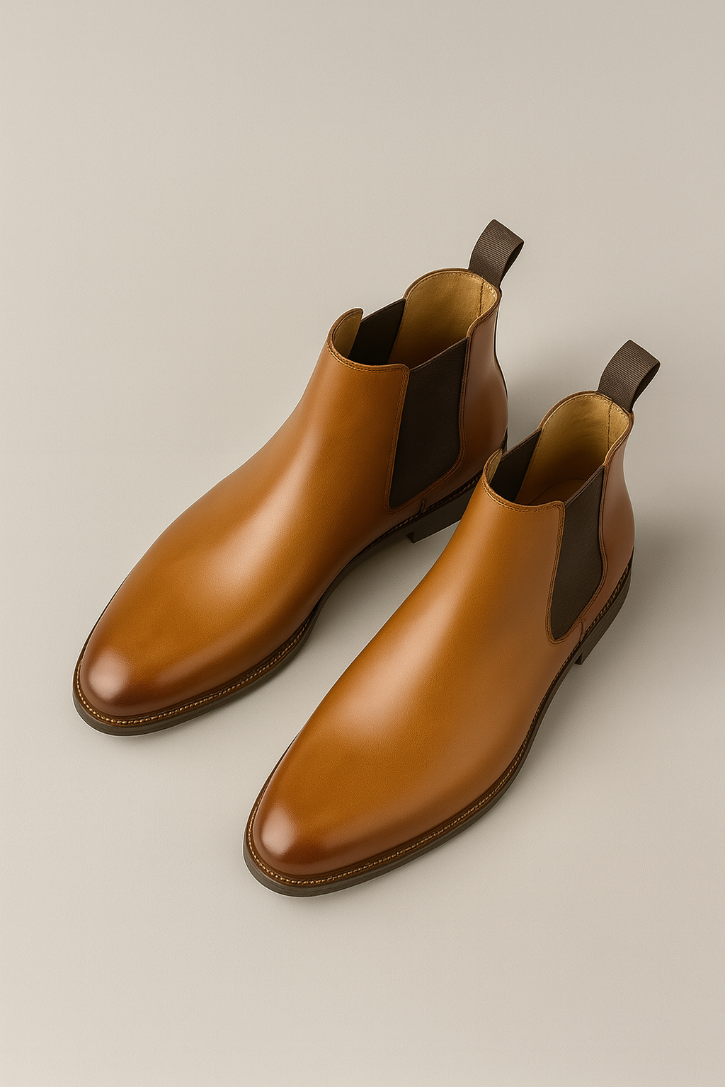 Men’s Boots – Retro Chelsea Look, Formal & Wear-Resistant