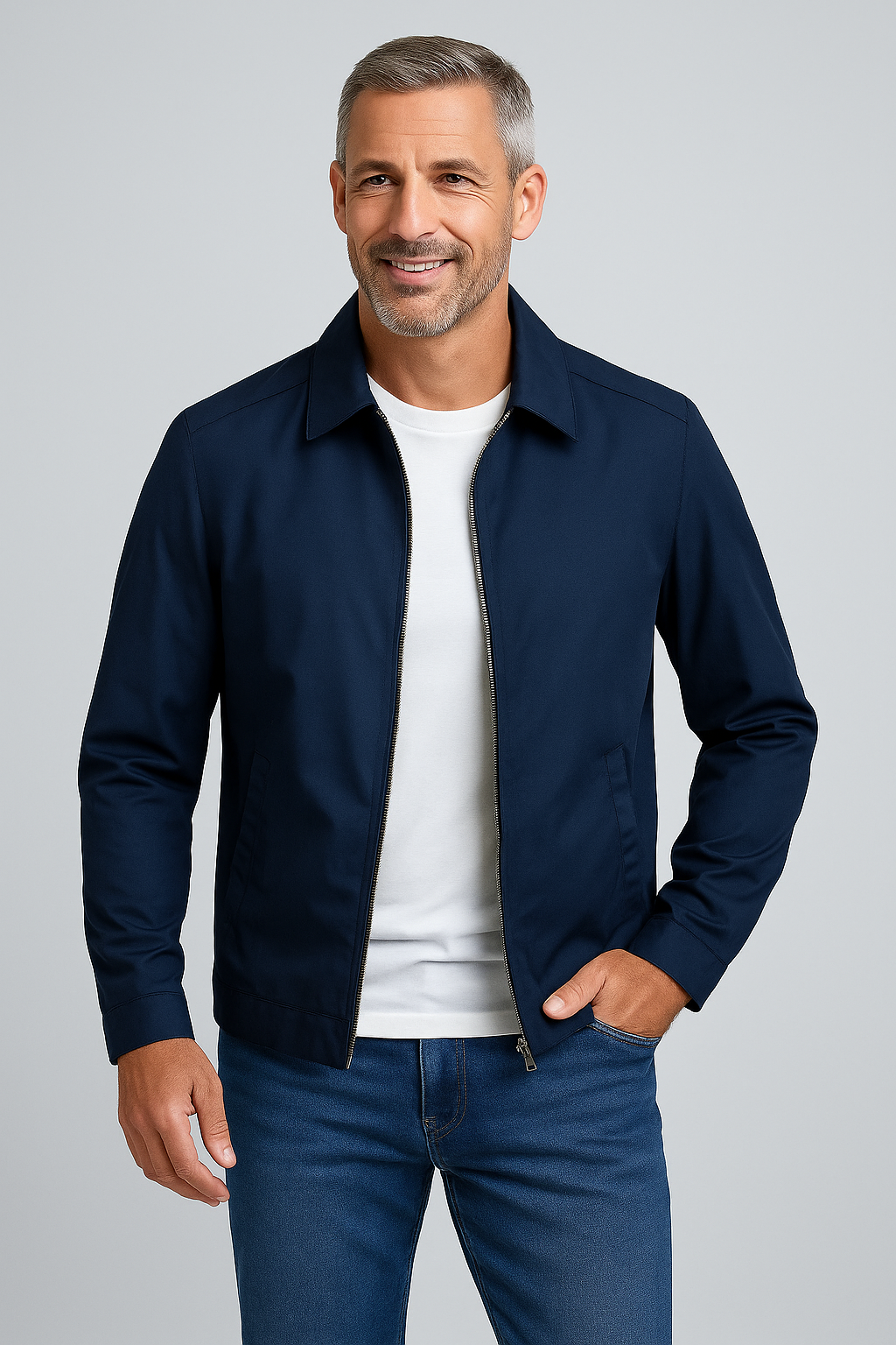 Men’s Jacket – Classic Cut, Elegant & Refined