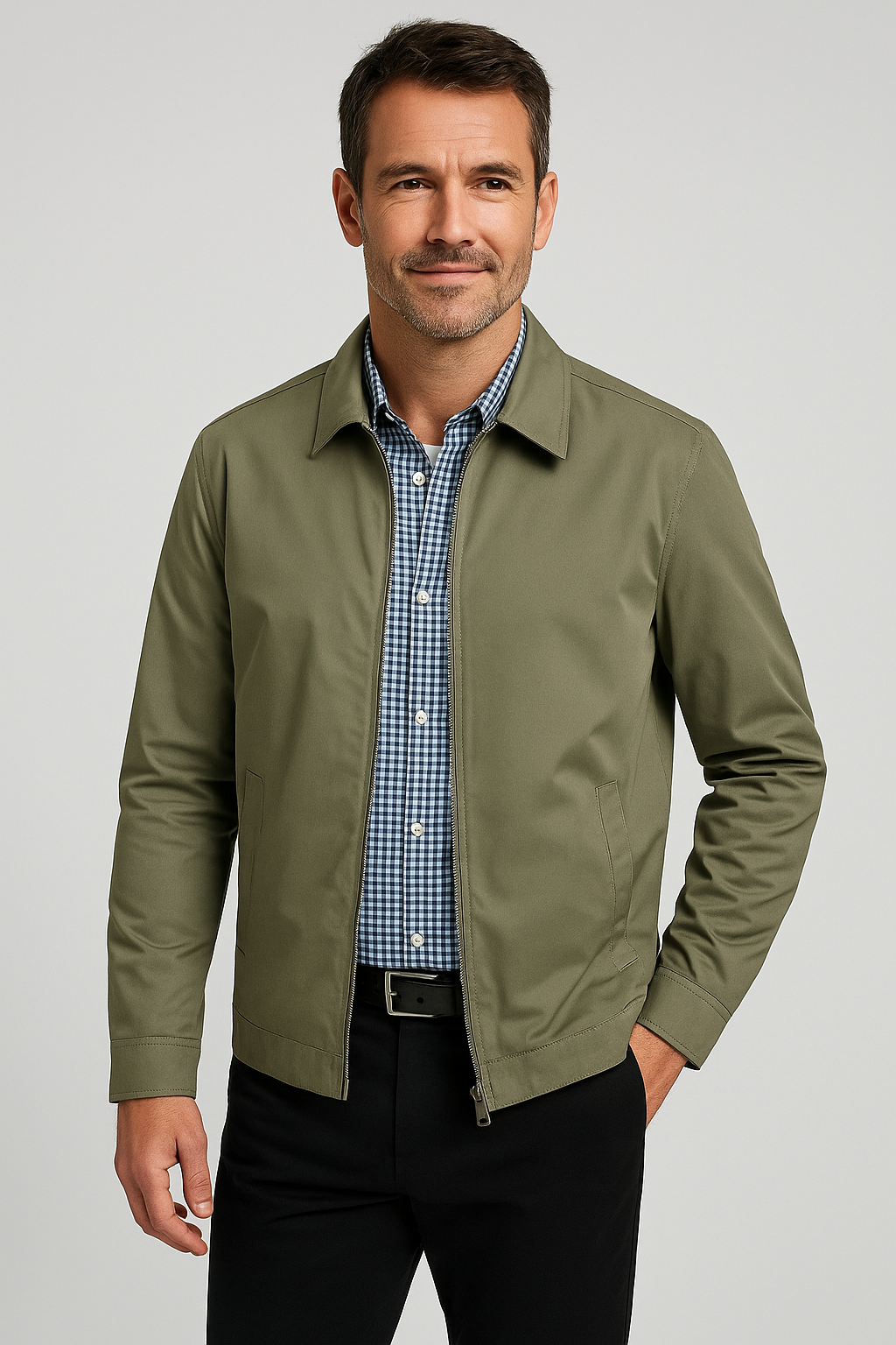 Men’s Jacket – Classic Cut, Elegant & Refined