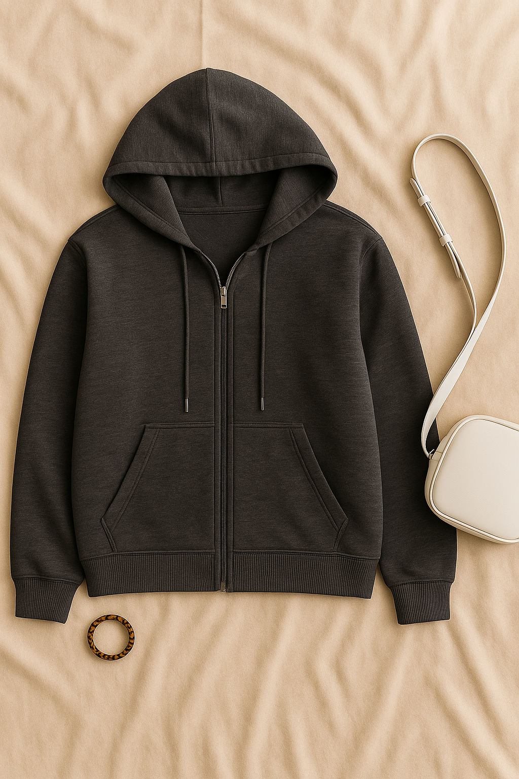 Women Hoodie – Fleece-Look, Sporty & Relaxed