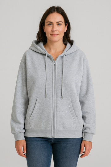 Women Hoodie – Fleece-Look, Sporty & Relaxed