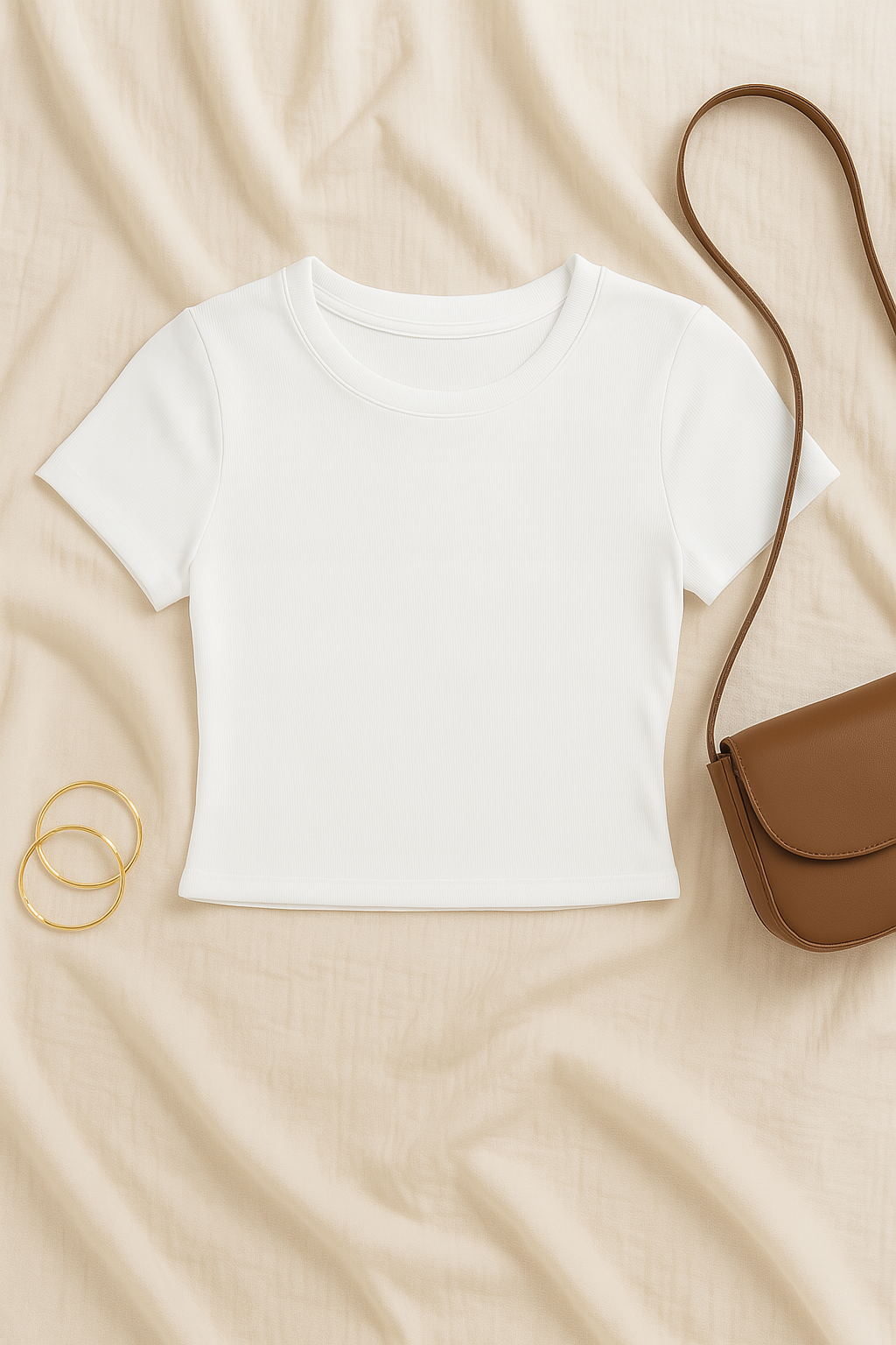 Women’s Baby Tee – Y2K Street Look, Slim-Fit & Trendy